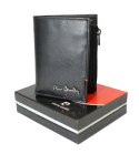 Portfel Męski Pierre Cardin Mały Pionowy Bez Zapięcia Suwak Na Drobne Skóra Naturalna RIFD 2421 10,5 x 8,5 x 2 [cm]